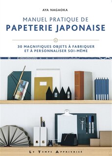 Couverture_Manuel pratique de papeterie japonaise