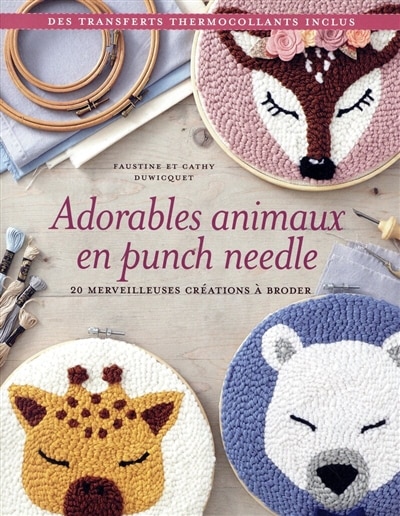 Couverture_Adorables animaux en punch needle