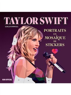 Front cover_Taylor Swift : portraits en mosaïque de stickers : non officiel