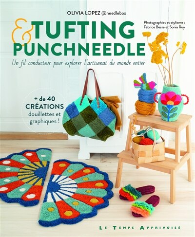 Couverture_Tufting et punch needle