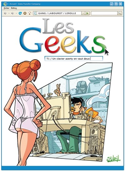 Couverture_GEEKS T01 UN CLAVIER AZER