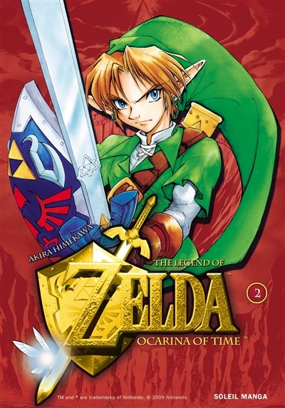 Couverture_Ocarina of time, Vol. 2