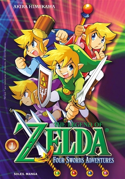Front cover_Four swords adventures, Vol. 1