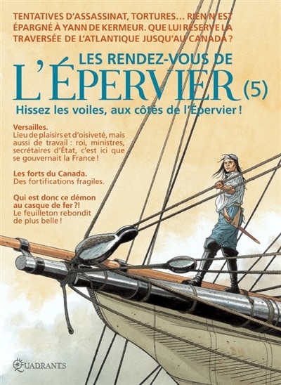Front cover_Les rendez-vous de l'Epervier, Vol. 5. Hissez les voiles aux côtés de l'Epervier !