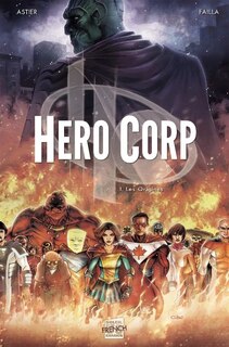 Front cover_Hero corp, Vol. 1. Les origines