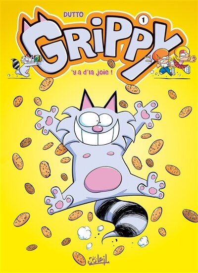 Couverture_GRIPPY T.01 : Y'A D'LA JOIE !