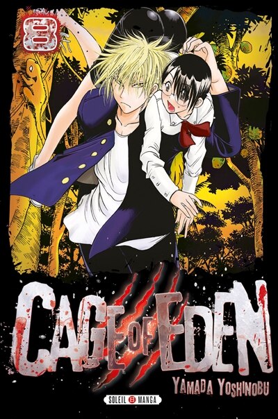 Front cover_Cage of Eden Tome 8