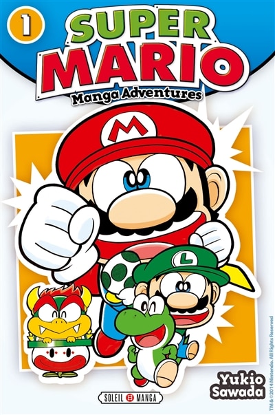 Front cover_SUPER MARIO T.01 : MANGA AVENTURES