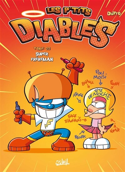 Front cover_Les p'tits diables 22 Super Frèreman