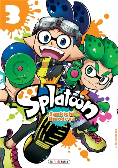 Front cover_Splatoon, Vol. 3
