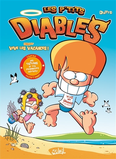 Couverture_Les p'tits diables. Compil' vive les vacances !