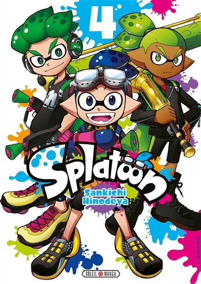 Front cover_Splatoon, Vol. 4