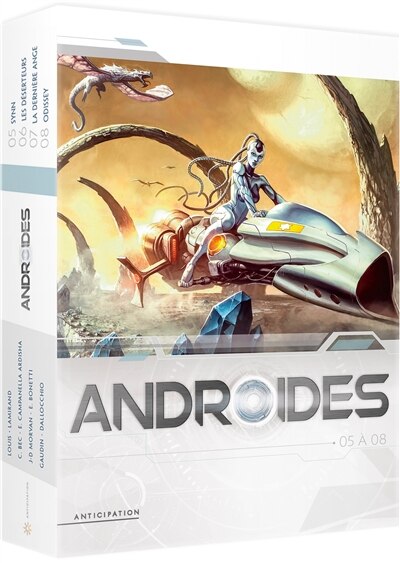 Front cover_Androides - saison 2 - coff. t01 à t04