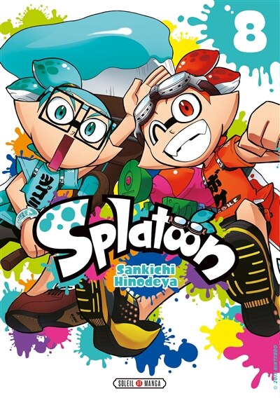 Front cover_Splatoon, Vol. 8