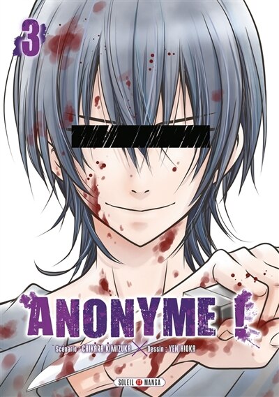 Front cover_Anonyme !, Vol. 3