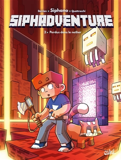 Front cover_Perdus dans le nether