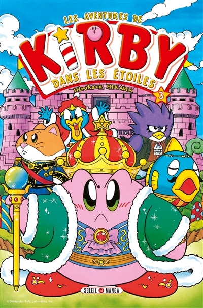 Front cover_Les aventures de Kirby dans les étoiles, Vol. 3