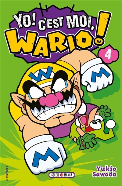 Front cover_Yo ! C'est moi, Wario !, Vol. 4