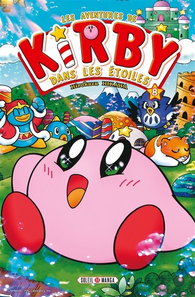 Front cover_Les aventures de Kirby dans les étoiles Tome 8