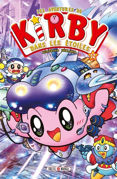 Front cover_Les aventures de Kirby dans les étoiles Tome 12