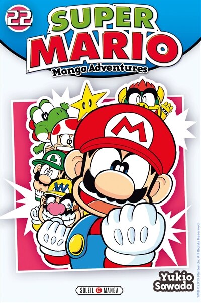Front cover_Super Mario : manga adventures Tome 22