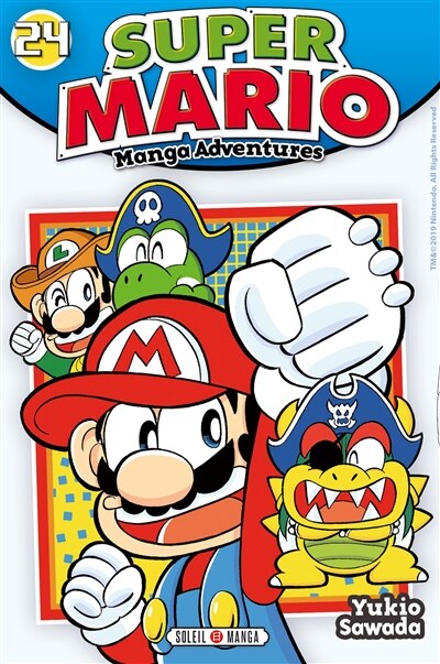 Front cover_Super Mario : manga adventures Tome 24