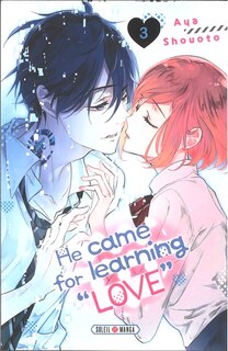 Couverture_He came for learning love, Vol. 3