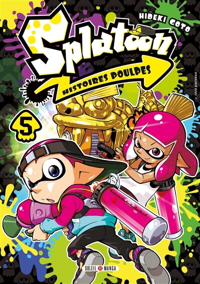 Front cover_Splatoon : histoires poulpes, Vol. 5