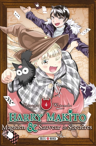 Couverture_Harry Makito, magicien & sauveur de sorcières Tome 4