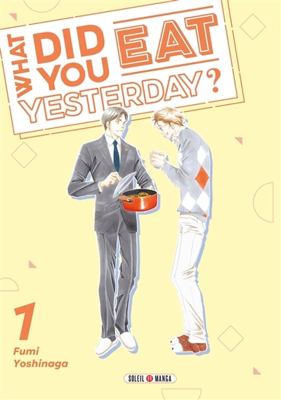 Couverture_What did you eat yesterday?, Vol. 1