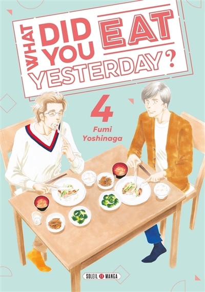 Couverture_What did you eat yesterday?, Vol. 4