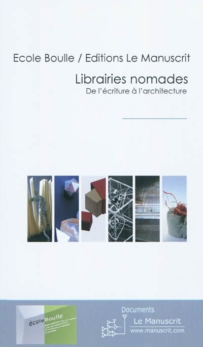 Couverture_Librairies nomades : de l'écriture à l'architecture