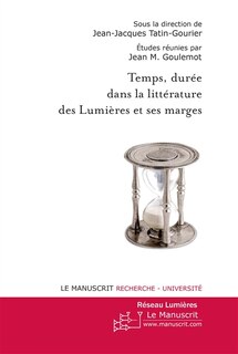 Front cover_Temps, durée dans la littérature des Lumières et ses marges