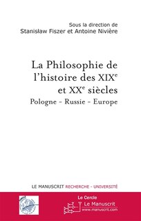 Couverture_La philosophie de l'histoire des XIXe et XXe si&egrave;cles