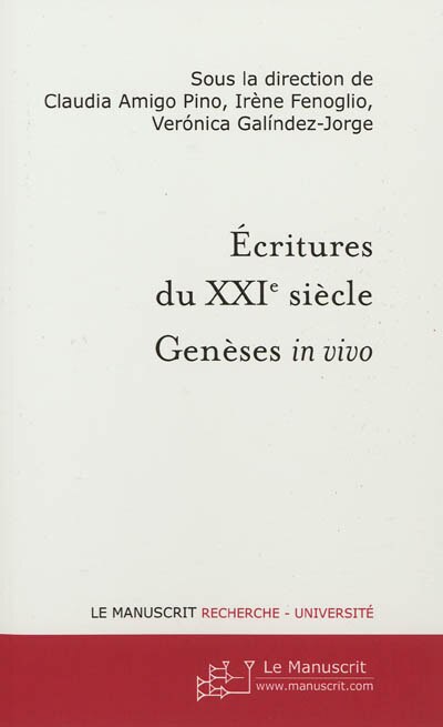 Couverture_Ecritures du XXIe si&egrave;cle