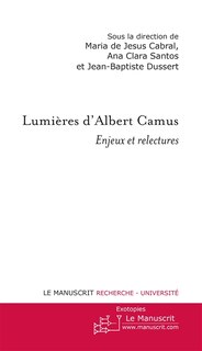 Front cover_Lumières d'Albert Camus