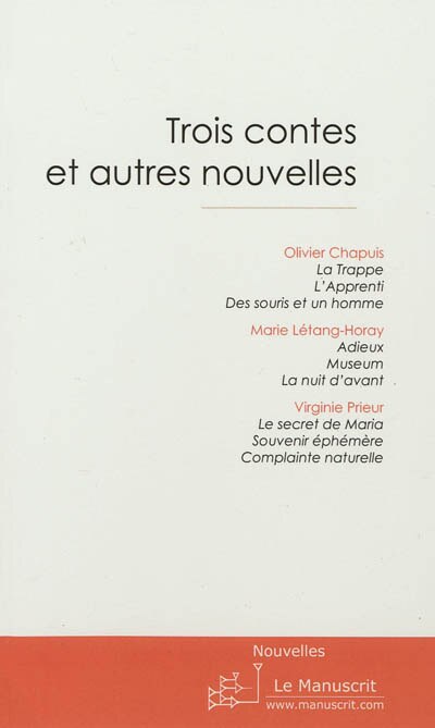 Couverture_Trois contes et autres nouvelles