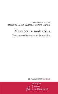 Couverture_Maux écrits, mots vécus