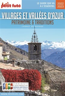 Couverture_Villages et vallées d'Azur 2022-2023 : patrimoine & traditions