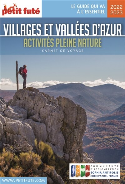 Couverture_Villages et vallées d'Azur 2022-2023 : activités pleine nature