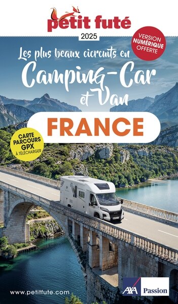 Couverture_Les plus beaux circuits en camping-car et van : France : 2025
