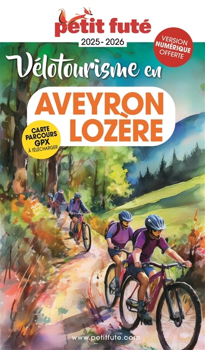 Couverture_Vélotourisme en Aveyron, Lozère : 2025-2026