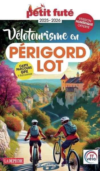 Couverture_Vélotourisme en Périgord, Lot : 2025-2026