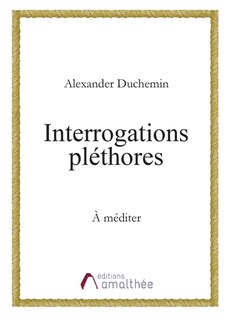 Front cover_Interrogations pléthores