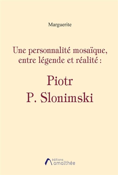 Front cover_Une personnalité mosaïque entre légende et réalité