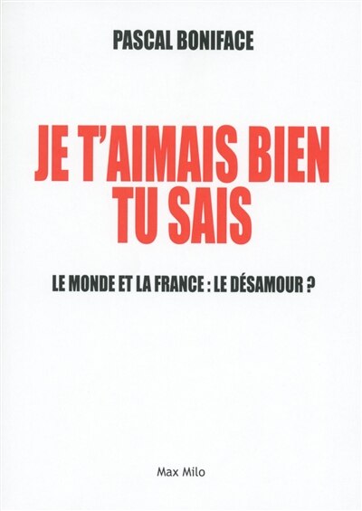 Front cover_Je t'aimais bien tu sais !