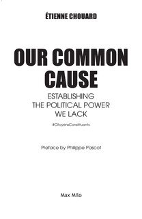 Front cover_Our common cause