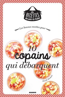 Couverture_Les bonnes recettes pour 10 copains qui débarquent