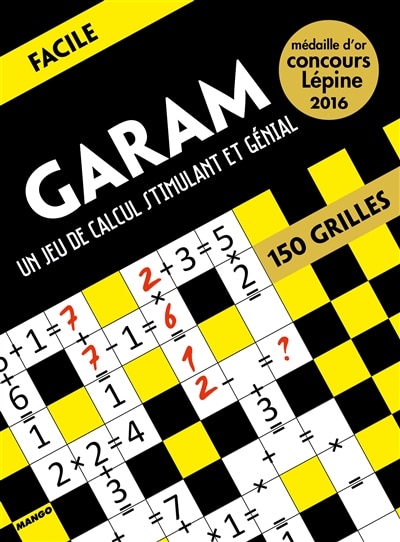 Couverture_Garam, un jeu de calcul stimulant et g&eacute;nial