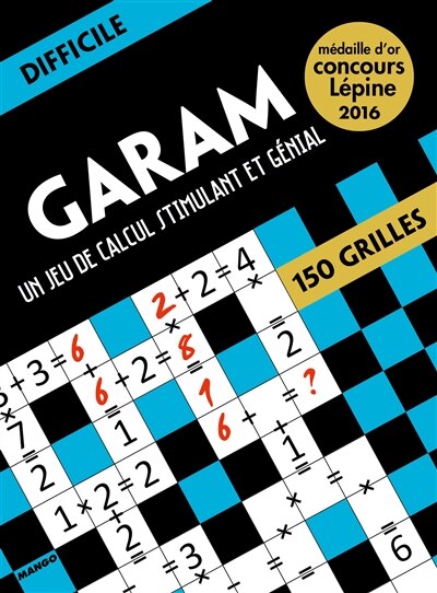 Couverture_Garam, un jeu de calcul stimulant et génial